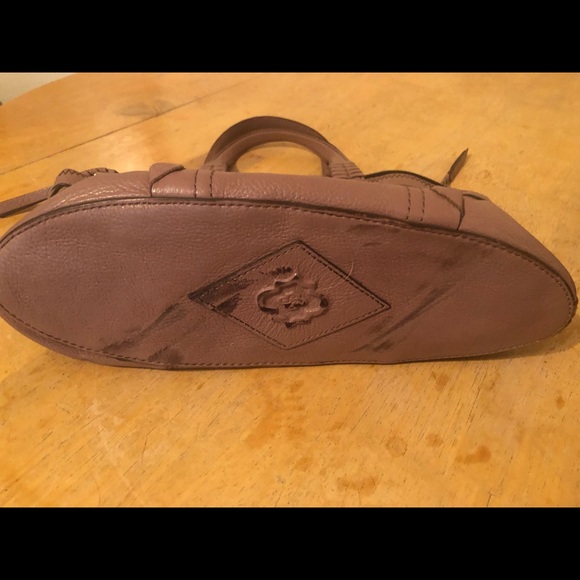 Oryany Light Purple Leather Satchel - Picture 8 of 8